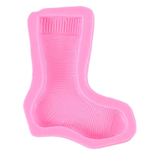 Itkcozcg Silikon-Fondant-Formen, Socken und Schuhe, handgefertigt, Kerzen, Kunstharz, Kuchendekoration, Werkzeug für Küche und Backen Itkcozcg Silikon-Fondant-Formen, Socken und Schuhe, handgefertigt, Kerzen, Kunstharz, Kuchendekoration, Werkzeug für Küche und Backen von Itkcozcg