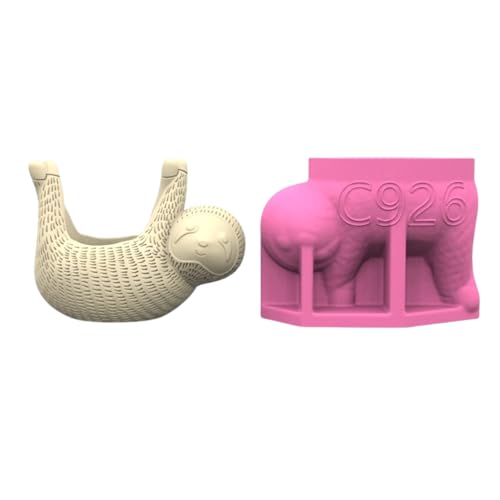 Itkcozcg Silikonform für Pflanzgefäße, Faultierform, handgefertigt, Beton, Topfform, Silikon, Bastelform, geeignet für Epoxidharz Itkcozcg Silikonform für Pflanzgefäße, Faultierform, handgefertigt, Beton, Topfform, Silikon, Bastelform, geeignet für Epoxidharz von Itkcozcg