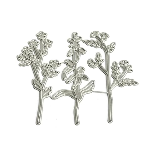 Itkcozcg Stanzschablonen aus Karbonstahl, Blumen-Metallprägung für Scrapbooking, Kartenherstellung Itkcozcg Stanzschablonen aus Karbonstahl, Blumen-Metallprägung für Scrapbooking, Kartenherstellung von Itkcozcg