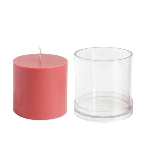 Itkcozcg Transparente Kerzenhalter-Formen, zylindrische Kerzenform für Weihnachten, Hochzeit, Abendessen, Valentinstag, Heimdekoration Itkcozcg Transparente Kerzenhalter-Formen, zylindrische Kerzenform für Weihnachten, Hochzeit, Abendessen, Valentinstag, Heimdekoration von Itkcozcg