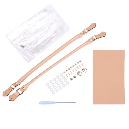 Itkcozcg Transparente PVC-Tragetasche, Handtaschenherstellung, handgefertigte Taschen, Bastelzubehör, Werkzeug-Set, Geburtstag, Urlaub, Taschenherstellung von Itkcozcg