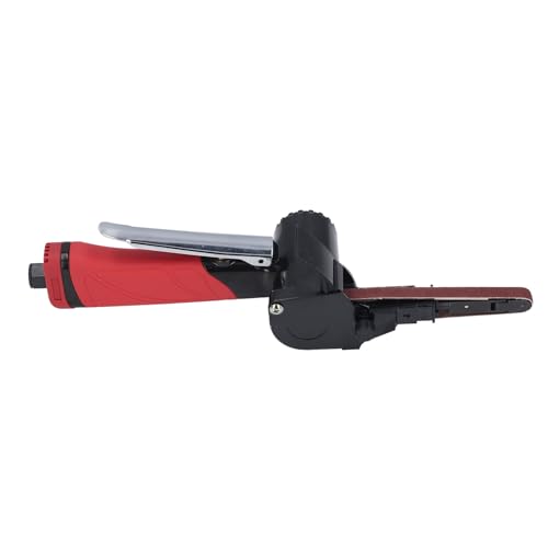 Itonash 1/4 Zoll Luftgurte Schleifer Rotes Griff Pneumatische Gürtelscheibenmaschine für Schweißfugen Polierende Ablagerung Itonash 1/4 Zoll Luftgurte Schleifer Rotes Griff Pneumatische Gürtelscheibenmaschine für Schweißfugen Polierende Ablagerung von Itonash