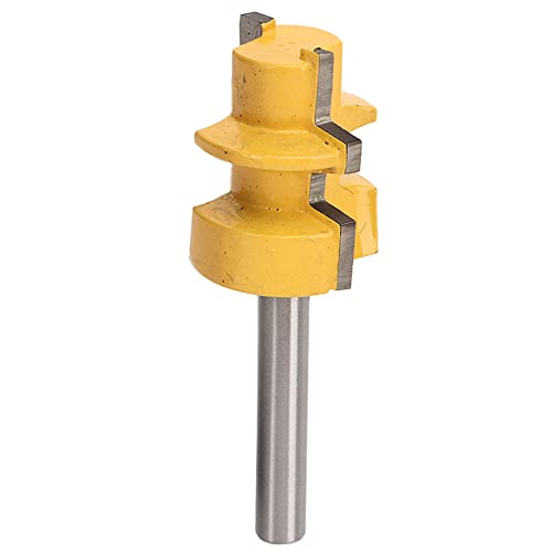 Itonash 1/4in Shank Router Bit, Wolfram -Stahl -Legierungs -Holzpaneel -Mahlen für Türfensterschrank, mit Anti -Backlash -Design für Holzbearbeitungsprojekte Itonash 1/4in Shank Router Bit, Wolfram -Stahl -Legierungs -Holzpaneel -Mahlen für Türfensterschrank, mit Anti -Backlash -Design für Holzbearbeitungsprojekte von Itonash