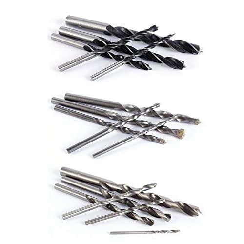 Itonash 16 PCs Drill -Bit -Set, HSS Hohe Härte Verdrehen Mauerwerk aus Holzbearbeitungsbohrbits Combo mit Scharfem Rand für Effiziente Bohrarbeiten Itonash 16 PCs Drill -Bit -Set, HSS Hohe Härte Verdrehen Mauerwerk aus Holzbearbeitungsbohrbits Combo mit Scharfem Rand für Effiziente Bohrarbeiten von Itonash