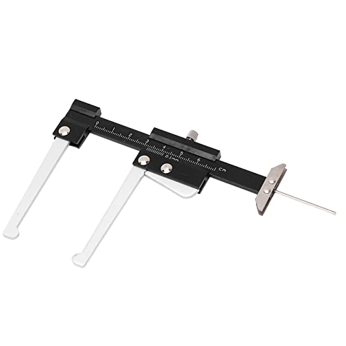 Itonash Bremsscheiben-Tiefe Messssattie, Reifenmessertiefe, Tragbares Universal-Tool mit 0-60 Mm Reichweite, Genauigkeit von 0,1 Mm für die Inspektion des Autosicherheit Itonash Bremsscheiben-Tiefe Messssattie, Reifenmessertiefe, Tragbares Universal-Tool mit 0-60 Mm Reichweite, Genauigkeit von 0,1 Mm für die Inspektion des Autosicherheit von Itonash