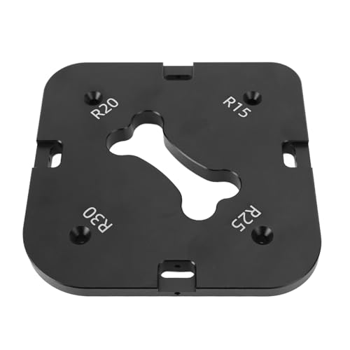 Itonash Eck Jig -Vorlage, R15 R20 R25 R30 Aluminiumlegierung Rundradius Vorlage für Holzbearbeitung, mit Kompaktem Tragbarem Design für Möbelbildung Itonash Eck Jig -Vorlage, R15 R20 R25 R30 Aluminiumlegierung Rundradius Vorlage für Holzbearbeitung, mit Kompaktem Tragbarem Design für Möbelbildung von Itonash