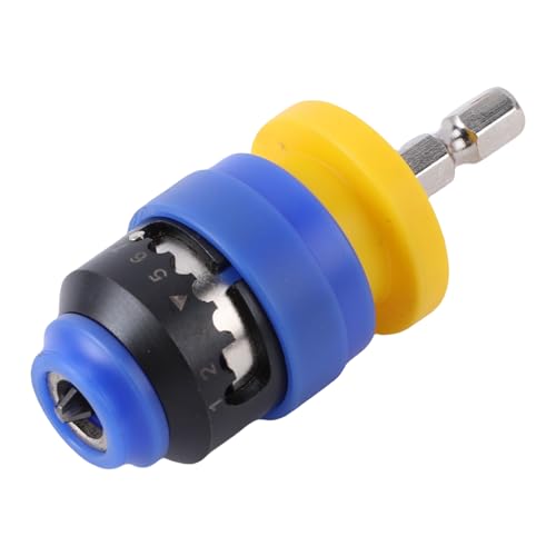 Itonash Einstellbarer Schraubendreherbithalter, Starker Magnetischer 2 Bis 8 Mm Tiefenbegrenzer mit Beweglicher Ring Zum Bohr- und Befestigungsaufgaben von Itonash