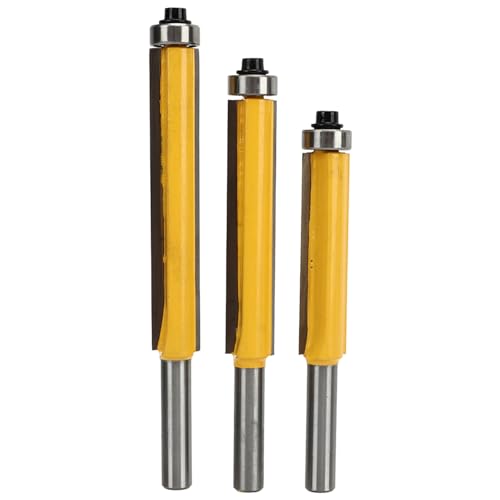 Itonash Flush Trim Router Bit, Wolfram -Stahl -Legierung Professionelles Geradelager -Flush -Trimmbit für Holzbearbeitung mit 8 -mm -Schaft für Weichholz Hartholz MDF Chipper Dichte Itonash Flush Trim Router Bit, Wolfram -Stahl -Legierung Professionelles Geradelager -Flush -Trimmbit für Holzbearbeitung mit 8 -mm -Schaft für Weichholz Hartholz MDF Chipper Dichte von Itonash