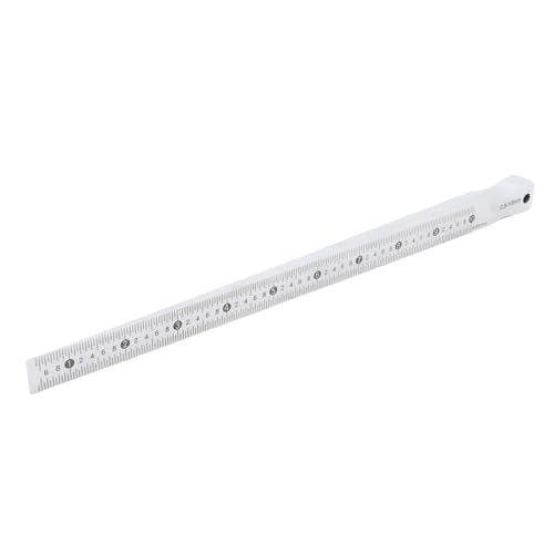 Itonash Keilmühen Lineal, Edelstahl -Taper -Lineal mit Gravierten Markierungen für die Erkennung von Flachness -Erkennung von 0,5 Bis 10 Mm, 13 Mm Breite Itonash Keilmühen Lineal, Edelstahl -Taper -Lineal mit Gravierten Markierungen für die Erkennung von Flachness -Erkennung von 0,5 Bis 10 Mm, 13 Mm Breite von Itonash
