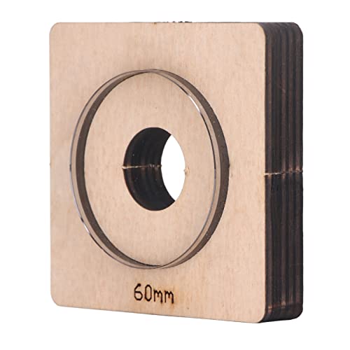 Itonash Lederschneiddüsen, 60 Mm Runde Hohlform -Legierung Stahl Stanzform mit Hoher Härte, für Bastelleder Leder Pappe Gummi Plastik Holz Holz Holz Itonash Lederschneiddüsen, 60 Mm Runde Hohlform -Legierung Stahl Stanzform mit Hoher Härte, für Bastelleder Leder Pappe Gummi Plastik Holz Holz Holz von Itonash