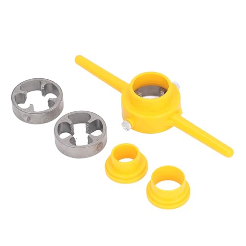 Itonash PVC-Rohr-Thread, 3-Größen ABS-Legierter Stahl NPT Gewinde Hahn Druckset mit Glatter Oberfläche für PVC-PPR-Rohrleitungen -Reparaturen Itonash PVC-Rohr-Thread, 3-Größen ABS-Legierter Stahl NPT Gewinde Hahn Druckset mit Glatter Oberfläche für PVC-PPR-Rohrleitungen -Reparaturen von Itonash