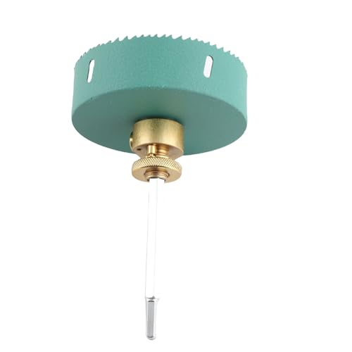 Itonash Schnellleitungslochöffner, Legierungstahlloch -Sägen -Kit mit 160 -mm -Staubabdeckung für Downlight -Gips in Holz -Gips -Acrylbrettern (120 mm / 4,7in) von Itonash