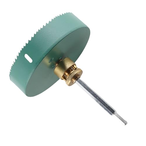 Itonash Schnellleitungslochöffner, Legierungstahlloch -Sägen -Kit mit 160 -mm -Staubabdeckung für Downlight -Gips in Holz -Gips -Acrylbrettern (150 mm / 5,9in) von Itonash