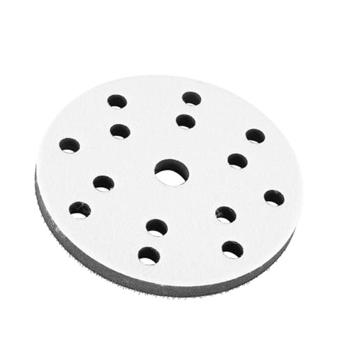 Itonash Schnittstellenpad für Weiche Schwammpuffer für Schleifpolster Schüttelnde Geräuschreduzierung 150 Mm Durchmesser mit Vibrationsreduzierung für Polieren und (6 Zoll 15 Löcher) von Itonash