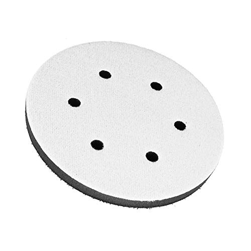 Itonash Schnittstellenpad für Weiche Schwammpuffer für Schleifpolster Schüttelnde Geräuschreduzierung 150 Mm Durchmesser mit Vibrationsreduzierung für Polieren und (6 Zoll und 6 Löcher) von Itonash