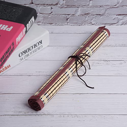 Itonash Vorhangpaket für Kalligraphiestifte, Bambus-Rolltasche für Malpinsel, 9 Stofftaschen, mit Gold- und Silberfäden Genäht, Atmungsaktiv und Feuchtigkeitsbeständig Itonash Vorhangpaket für Kalligraphiestifte, Bambus-Rolltasche für Malpinsel, 9 Stofftaschen, mit Gold- und Silberfäden Genäht, Atmungsaktiv und Feuchtigkeitsbeständig von Itonash