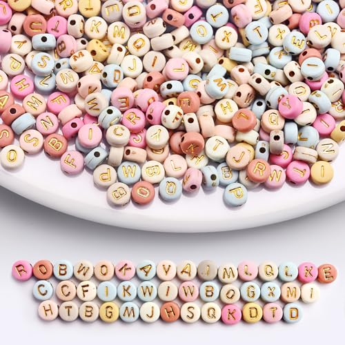 Iudsu 1000 Stück Perlen mit Buchstaben Set, 7mm Bunte A-Z Acrylperlen Buchstabenperlen, mit 600cm Unsichtbare Nylonschnur für Erstellen DIY von Armbändern Schlüsselanhängern Namensketten Handwerk Iudsu 1000 Stück Perlen mit Buchstaben Set, 7mm Bunte A-Z Acrylperlen Buchstabenperlen, mit 600cm Unsichtbare Nylonschnur für Erstellen DIY von Armbändern Schlüsselanhängern Namensketten Handwerk von Iudsu
