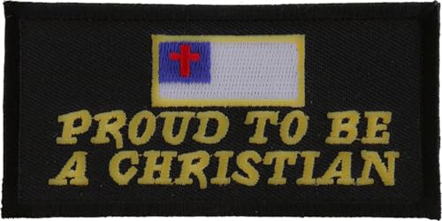 Proud to Be A Christian Patch - By Ivamis Trading - 4x2 inch by Ivamis Trading Proud to Be A Christian Patch - By Ivamis Trading - 4x2 inch by Ivamis Trading von Ivamis Trading