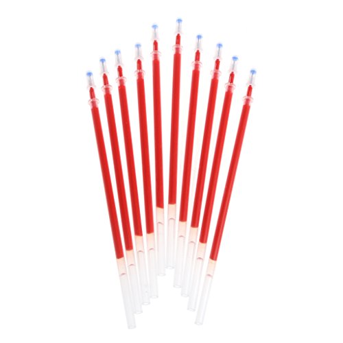 Ixkbiced 10 Stück 0,38 mm 0,5 mm Gel Tinte Kugelschreiber Mine Schwarz Blau Rot Schreibwaren Ixkbiced 10 Stück 0,38 mm 0,5 mm Gel Tinte Kugelschreiber Mine Schwarz Blau Rot Schreibwaren von Ixkbiced