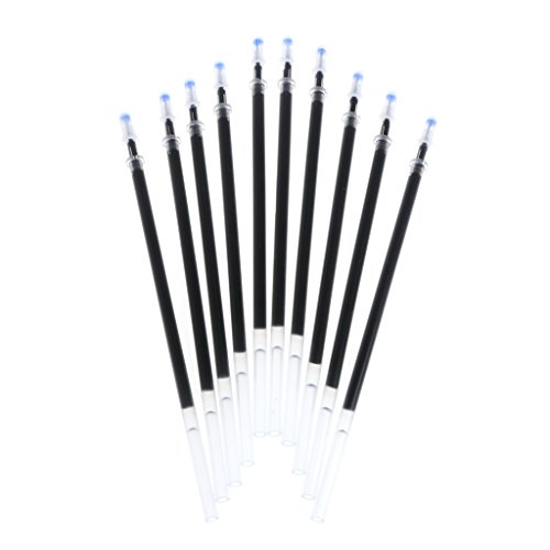 Ixkbiced 10 Stück 0,38 mm Gel Tinte Kugelschreiber Mine Schwarz Blau Rot Schreibwaren Ixkbiced 10 Stück 0,38 mm Gel Tinte Kugelschreiber Mine Schwarz Blau Rot Schreibwaren von Ixkbiced
