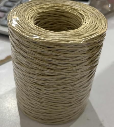 200M Papierdraht, Papierdraht zum Basteln, Papierkordel züm Eisendraht, Papierwickeldraht Für Blumensträuße, 2mm Papierwickeldraht Für Weihnachten Hochzeitsstrauß Verpackung Blumenges von Ixydor