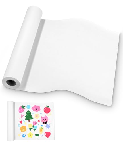 Zeichenpapier Rolle, Weiße Malpapier Kinder, 30 cm x 15 m Papierrolle, 70g/m² Zeichenrolle Kinder Künstler Skizze Malerei Papier, Papierrolle Malen für Zeichnen, Skizzieren, Basteln & Verpacken Zeichenpapier Rolle, Weiße Malpapier Kinder, 30 cm x 15 m Papierrolle, 70g/m² Zeichenrolle Kinder Künstler Skizze Malerei Papier, Papierrolle Malen für Zeichnen, Skizzieren, Basteln & Verpacken von Ixydor
