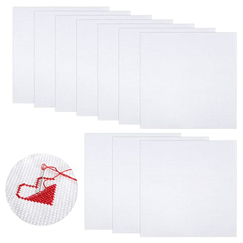 Iyowei 10 Stück Weiße Aida Tuch 30 x 30 cm Kreuzstich Stickerei Stoff Baumwolle Aida-Stoff Klassische Reserve Aida Stoff DIY Sticken tuch Nadelarbeiten stoff für Handwerk Wanddekoration Iyowei 10 Stück Weiße Aida Tuch 30 x 30 cm Kreuzstich Stickerei Stoff Baumwolle Aida-Stoff Klassische Reserve Aida Stoff DIY Sticken tuch Nadelarbeiten stoff für Handwerk Wanddekoration von Iyowei