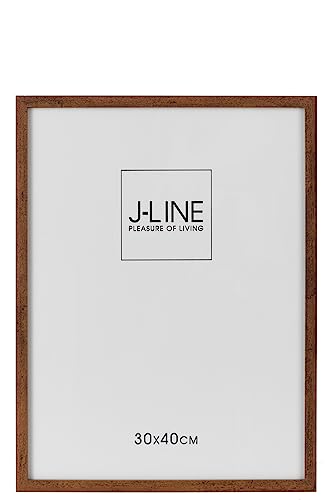 J-Line Bilderrahmen - Fotohalter Basic - Holz - Dunkelbraun - extra groß - 2 Stücke J-Line Bilderrahmen - Fotohalter Basic - Holz - Dunkelbraun - extra groß - 2 Stücke von J-Line
