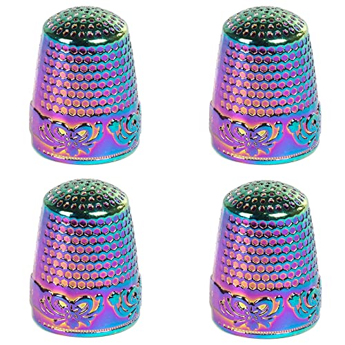 J.CARP Fingerhut, Fingerschutz, Fingerschutz, Fingerschutz, Fingerschutz, Fingerschutz, Fingerspitze, Nähen, Quilten, Handwerk, Zubehör, Nähwerkzeuge, 4 Stück J.CARP Fingerhut, Fingerschutz, Fingerschutz, Fingerschutz, Fingerschutz, Fingerschutz, Fingerspitze, Nähen, Quilten, Handwerk, Zubehör, Nähwerkzeuge, 4 Stück von J.CARP