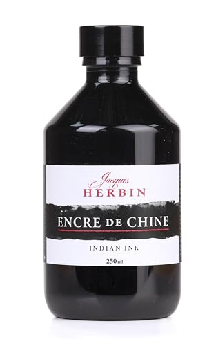 J.Herbin 11109T Chinatusche, 250 ml, schwarz von J.Herbin