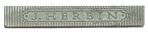 J.Herbin 33105T Siegelwachs Blisterpack, mit 4 stangen weich, silber von J.Herbin