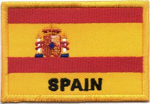 Aufnäher / Patch Flagge Fahne " Spanien / Spain " von JAB Seller