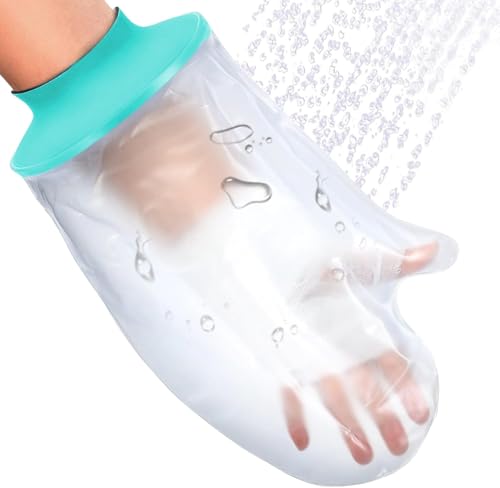JACKANNA Gipsschutz Wasserdicht Arm Kind,Duschschutz Hand Duschschuhe,Gipsbinden Wasserdicht und Rutschfest, Wiederverwendbar Verbände Während des Badens Trocken (A) von JACKANNA