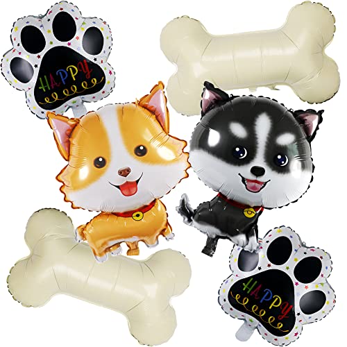 JAHEMU Hunde Geburtstag Luftballon Haustier Hund Ballons Knochen Luftballons Kindergeburtstag Folienballons für Geburtstag Party Dekoration JAHEMU Hunde Geburtstag Luftballon Haustier Hund Ballons Knochen Luftballons Kindergeburtstag Folienballons für Geburtstag Party Dekoration von JAHEMU
