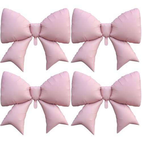 JAHEMU Luftballon Schleife Geburtstag Dekoration Rosa Fliege Folienballon Mädchen Geburtstagsdeko Rosa Schleifen Luftballons Mädchen Prinzessin Thema Bachelorette Party Baby Shower Geburtstagsballons JAHEMU Luftballon Schleife Geburtstag Dekoration Rosa Fliege Folienballon Mädchen Geburtstagsdeko Rosa Schleifen Luftballons Mädchen Prinzessin Thema Bachelorette Party Baby Shower Geburtstagsballons von JAHEMU
