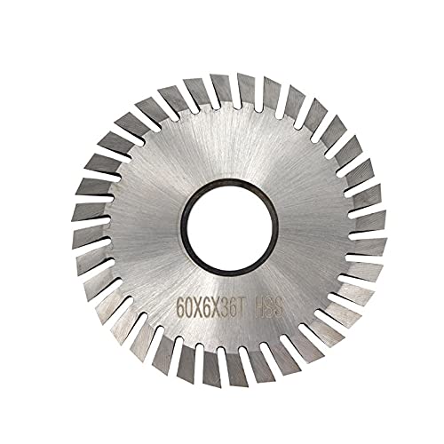 1 stück 60x16x6x36t Schlüsselschneidmaschine Blade HSS Kreissägeblatt für horizontale Schlüsselmaschinen Schlüssel Schneidklinge Schneidscheibe von JAINGU