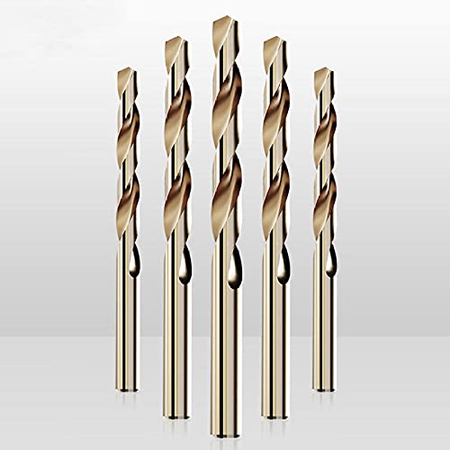 1.0-12.5mm Kobaltbeschichtete Twist Bohrer Set HSS M35 Pistolenbohrer für Holz/Metall-Lochschneider Elektrowerkzeuge-5pcs_1,5 mm von JAINGU