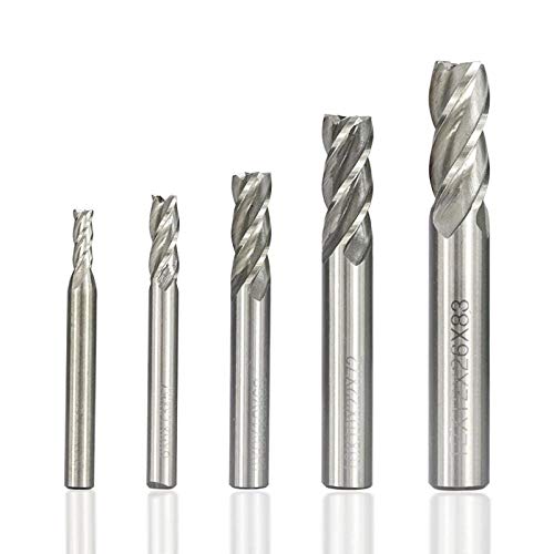 1pc HSS Fräser 4 Flöte Schaftfräser 1,5-13mm für CNC Maschine Fräswerkzeuge Router Bit Metallfräser Aluminium Fräser-1 Stück 2.5x6x8x52L 1pc HSS Fräser 4 Flöte Schaftfräser 1,5-13mm für CNC Maschine Fräswerkzeuge Router Bit Metallfräser Aluminium Fräser-1 Stück 2.5x6x8x52L von JAINGU