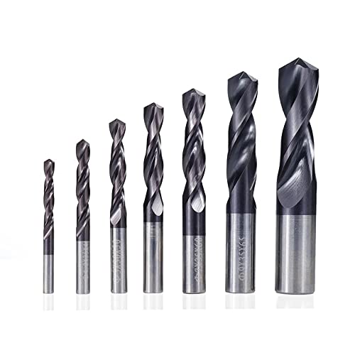 1pc Hartmetallbohrer 1,0-12mm Spiralbohrer VAPO-beschichteter Edelstahl Wolfram Gun Bohrer für CNC-Drehmaschine-1 Stück 1x12x38 1pc Hartmetallbohrer 1,0-12mm Spiralbohrer VAPO-beschichteter Edelstahl Wolfram Gun Bohrer für CNC-Drehmaschine-1 Stück 1x12x38 von JAINGU
