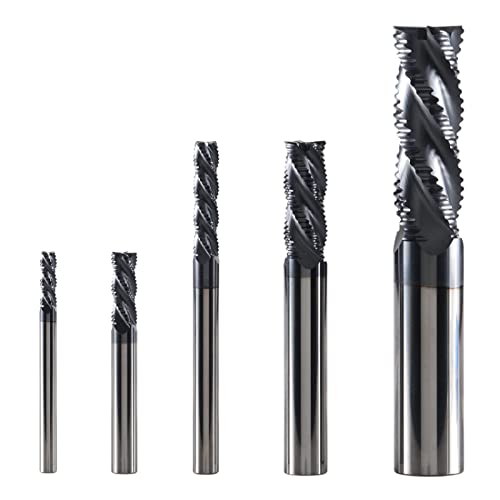 1pc VHM-Schruppfräser 4 Nuten CNC-Fräser Bits Fräser für die Metall-Schruppbearbeitung 50 Std. 6 mm bis 20 mm Größen,D6.0 * 25 * 75 1pc VHM-Schruppfräser 4 Nuten CNC-Fräser Bits Fräser für die Metall-Schruppbearbeitung 50 Std. 6 mm bis 20 mm Größen,D6.0 * 25 * 75 von JAINGU