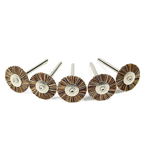 3,0 MM Schaft Bürstenrad Pferd Haardrahtbürste Rad Polierscheibe Zubehör Bürste Rotary Werkzeuge 3,0 MM Schaft Bürstenrad Pferd Haardrahtbürste Rad Polierscheibe Zubehör Bürste Rotary Werkzeuge von JAINGU