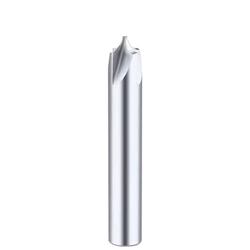 Hartmetallradius Eckenrundungsfräser Schaftfräser CNC-Werkzeug R0.5 R1 R2 R3 R4 R6 Anfasen der Außenradien Viertelkreisfräser,R1x4Dx50L von JAINGU
