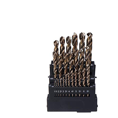 Tragbare M42 HSS Bohrer Set 3 Kantenkopf 8% Hohen Kobaltbohrer Drillbohrer für Edelstahl Holzmetallbohrer-_25pcs. von JAINGU