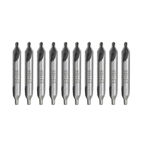 Zentrierbohrer Set HSS Lochschneider Bohren 10 Stück 6mm Schaft Gun Bohrer 2,5mm Für Metallbearbeitung Werkzeug Kit Kombinierte Bohrer Zentrierbohrer Set HSS Lochschneider Bohren 10 Stück 6mm Schaft Gun Bohrer 2,5mm Für Metallbearbeitung Werkzeug Kit Kombinierte Bohrer von JAINGU