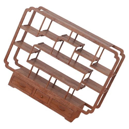 JAMNGHB Stabiler Holzfiguren-Präsentationsständer für Kinder, sichere Spielzimmer-Aufbewahrung mit verstellbaren Fächern, Kinderspielset Zubehör JAMNGHB Stabiler Holzfiguren-Präsentationsständer für Kinder, sichere Spielzimmer-Aufbewahrung mit verstellbaren Fächern, Kinderspielset Zubehör von JAMNGHB