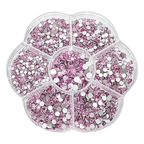 JAONLD 2500 Pcs Hotfix Strasssteine für Textilien Kristall zum Basteln Mixed Sizes 1,5-4,8 mm Glitzersteine für Textilien Kristallsteine zum Kleben für Kleidung Schuhe DIY Handwerk Geschenk (Hellrosa) JAONLD 2500 Pcs Hotfix Strasssteine für Textilien Kristall zum Basteln Mixed Sizes 1,5-4,8 mm Glitzersteine für Textilien Kristallsteine zum Kleben für Kleidung Schuhe DIY Handwerk Geschenk (Hellrosa) von JAONLD