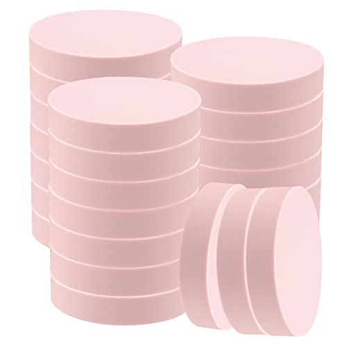 JAPCHET 24 Stück rosa Gummi-Schnitzblöcke, weiche Gummiblöcke, Stempelgummi zum Schnitzen, Drucken und Basteln von JAPCHET