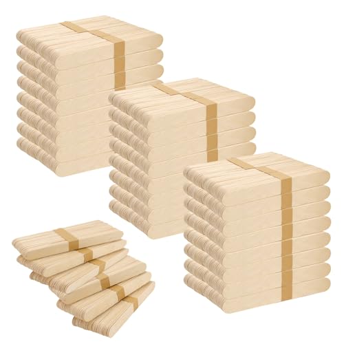 JAPCHET Jumbo-Bastelstäbchen aus Holz, 20,3 cm, 1000 Stück von JAPCHET