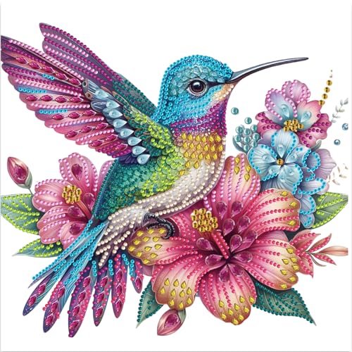 JATOK Diamond Painting Erwachsene, Vogel 5D DIY Diamant Painting Bilder Erwachsene, Diamond Art DIY Diamant Kunst Malerei Stickerei Kreuzstich Bilder Home Wand Dekor, 25x25cm von JATOK