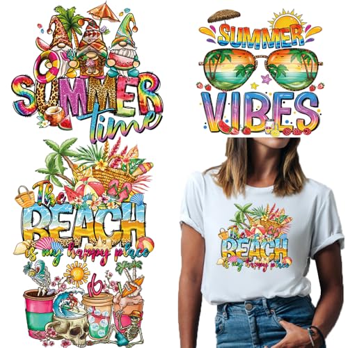 Sommer-Bügelbilder für T-Shirts, Hawaii, Strand, Bügelbilder, Sommer-Vibes-Thema, Geschenk, Vinyl-Wärmetransfer-Aufkleber, niedliche Zwergpalme, Früchte, zum Aufbügeln für Kleidung, Kissen, Hoodie, Sommer-Bügelbilder für T-Shirts, Hawaii, Strand, Bügelbilder, Sommer-Vibes-Thema, Geschenk, Vinyl-Wärmetransfer-Aufkleber, niedliche Zwergpalme, Früchte, zum Aufbügeln für Kleidung, Kissen, Hoodie, von JATOMSSM